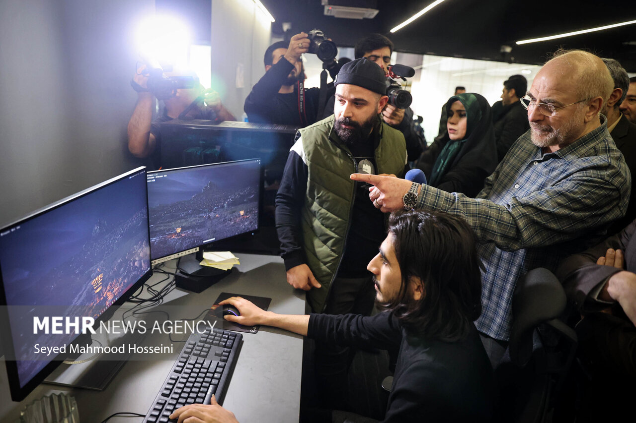 بازدید قالیباف از مراحل ساخت دو سریال تلویزیونی