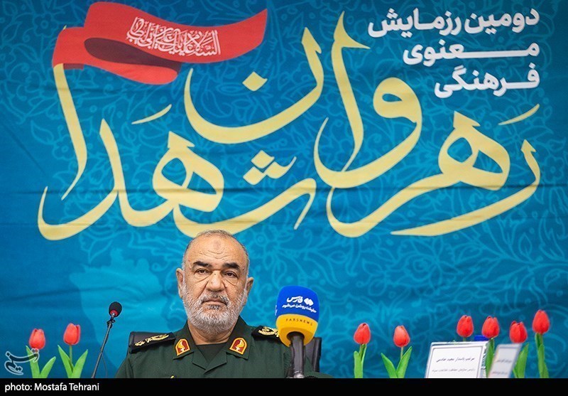 شهید سردار سرلشکر پاسدار حسین سلامی