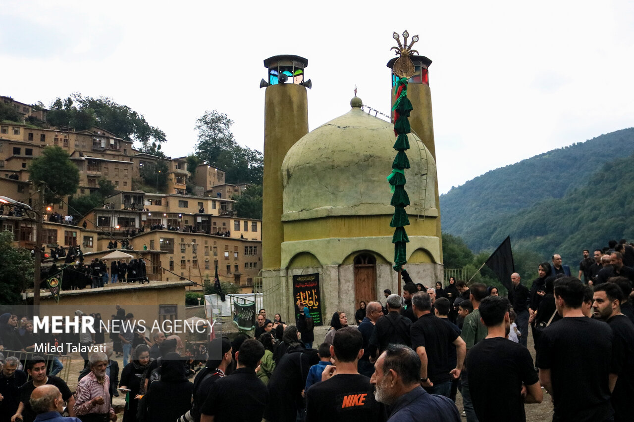 آیین ٨٠٠ ساله علمبندان در ماسوله
