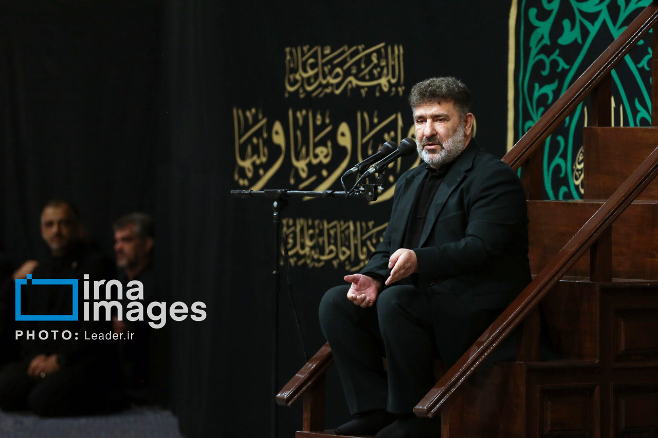 نخستین شب عزاداری ایام فاطمیه با حضور رهبر انقلاب