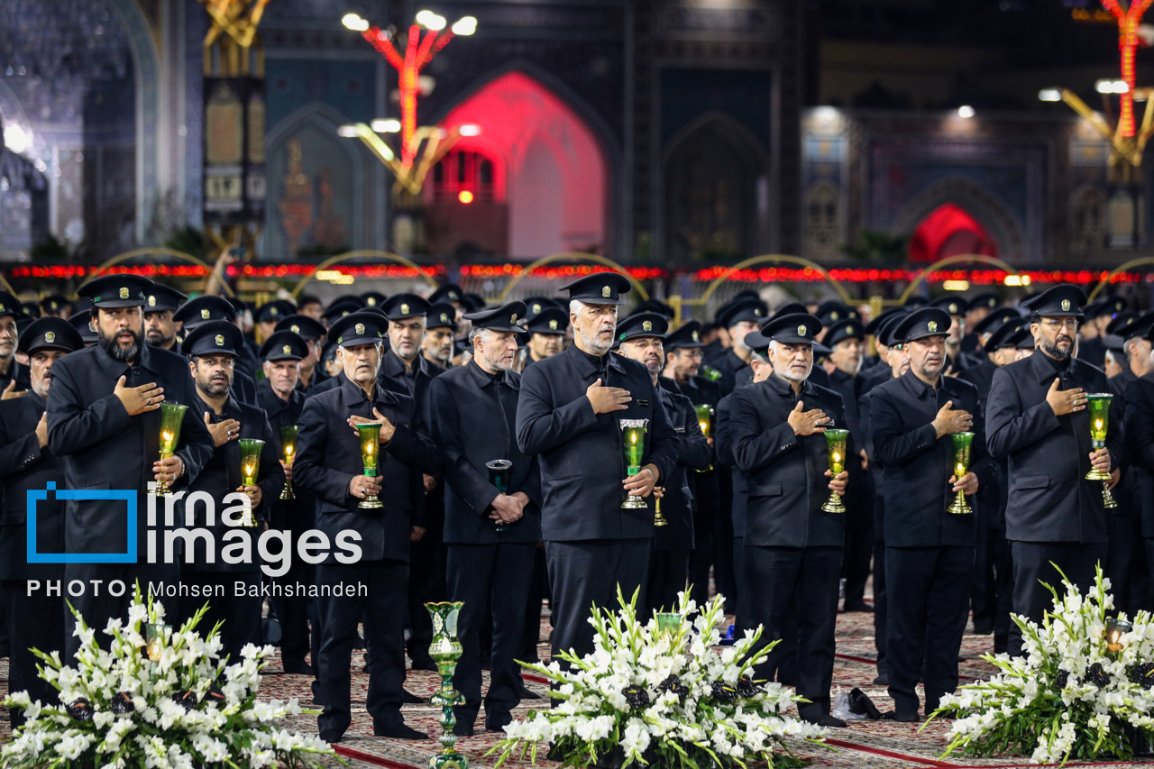 خطبه خوانی شب شهادت امام رضا (ع)