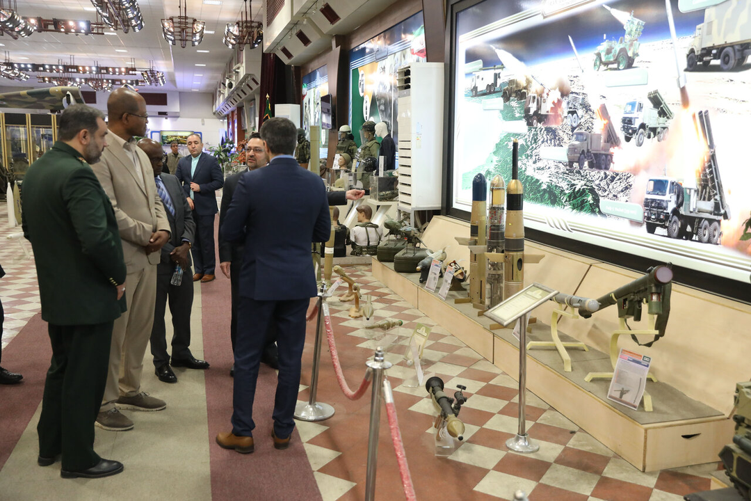 بازدید چافو از دستاوردهای دفاعی ایران