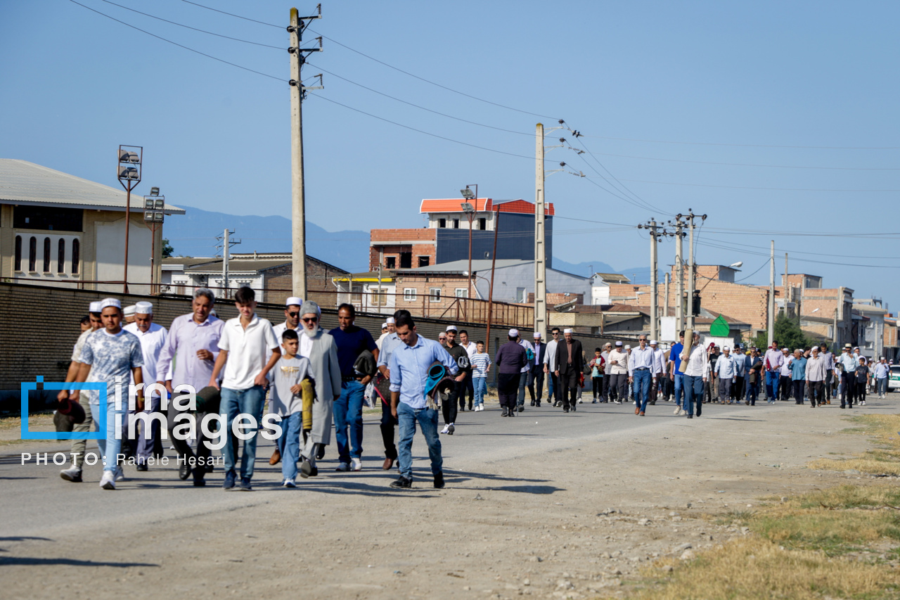 نماز عید «قربان» در بندر ترکمن