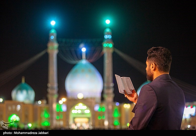 مراسم احیای شب قدر در مسجد جمکران 