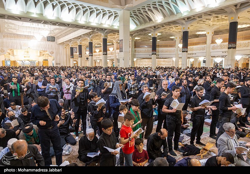 مراسم احیای شب نوزدهم در قم