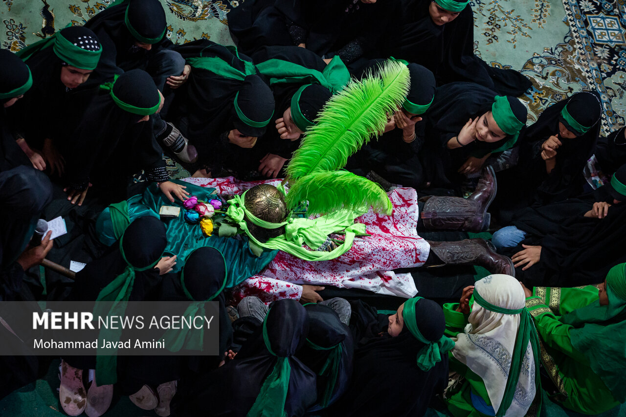 آئین کهن تعزیه خوانی در «حصار خروان»