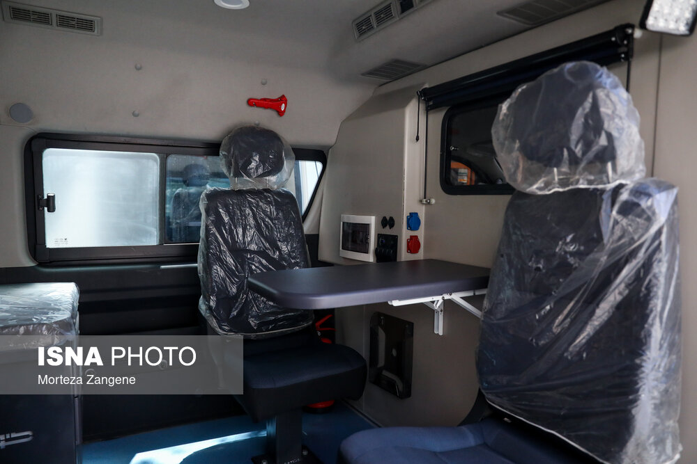 مراسم رژه خودرویی اورژانس اجتماعی در تهران