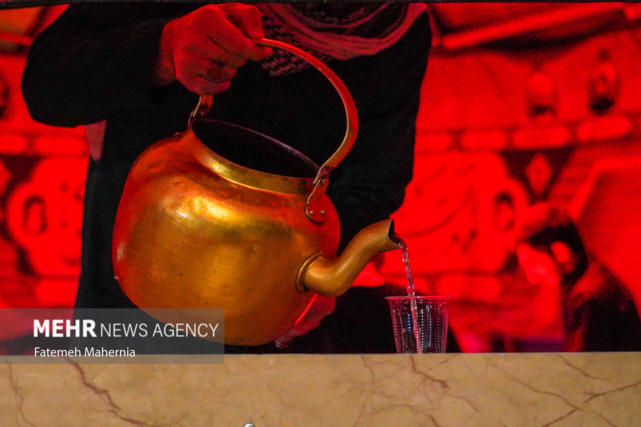 مراسم عزاداری دهه دوم محرم در دانشگاه تهران