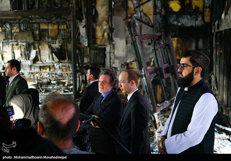 بازدید سفرا از ساختمان شیشه ای صداوسیما