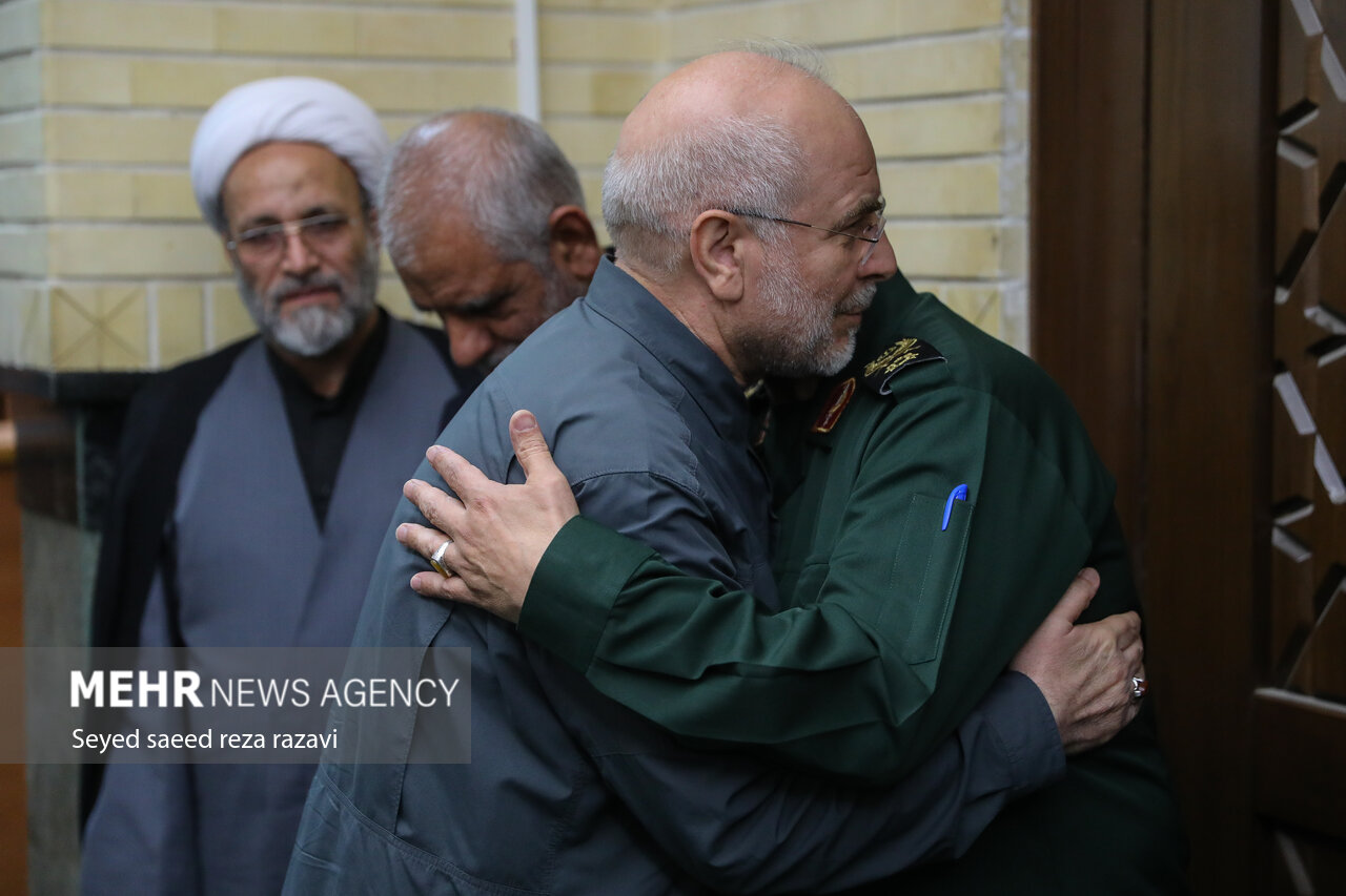 مراسم گرامیداشت اربعین شهدای هوافضای سپاه با حضور قالیباف 