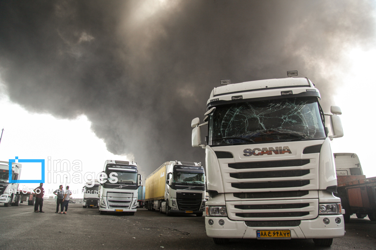 انفجار در «اسکله شهید رجایی»