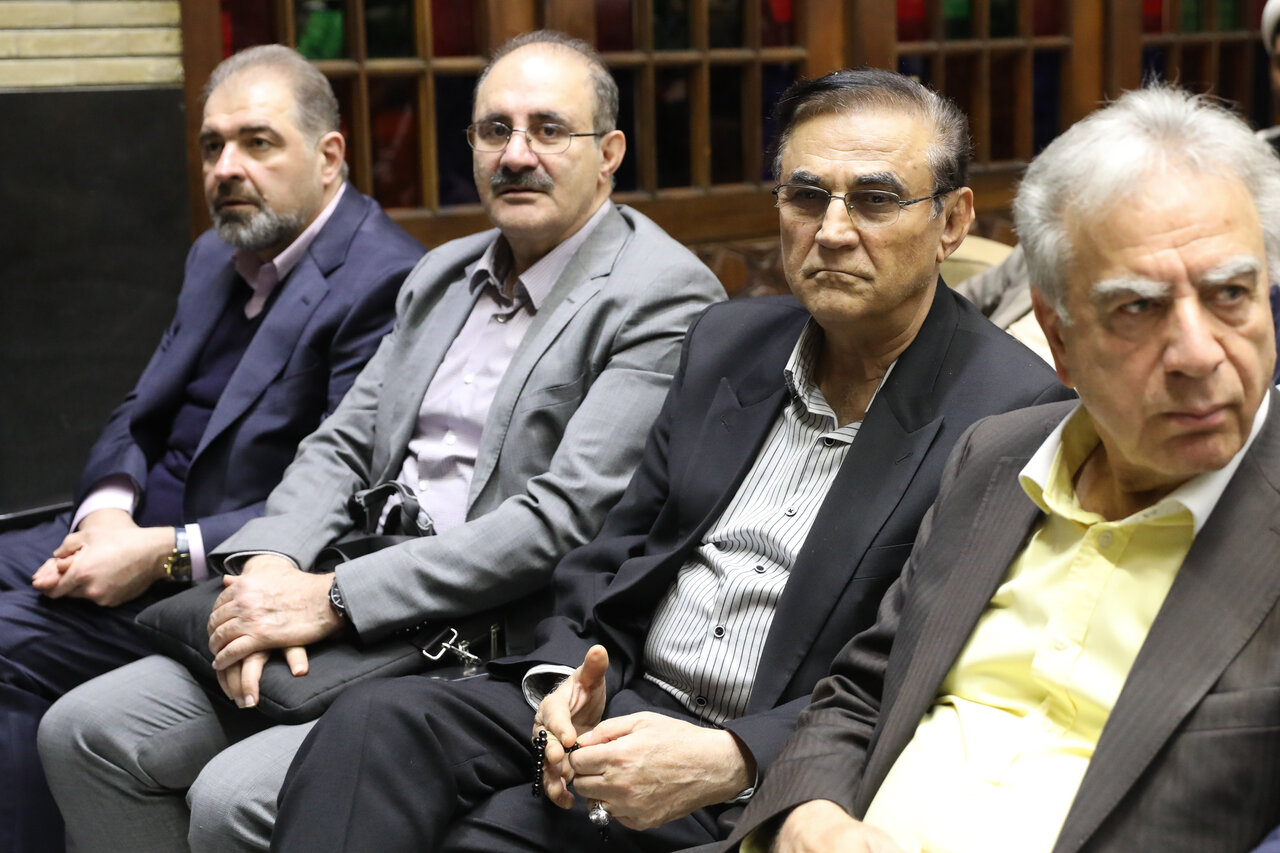 مراسم ختم پدر نماینده مسجد سلیمان با حضور قالیباف