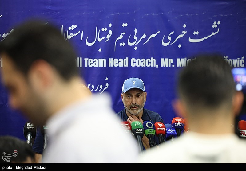 نشست خبری بوژوویچ سرمربی استقلال