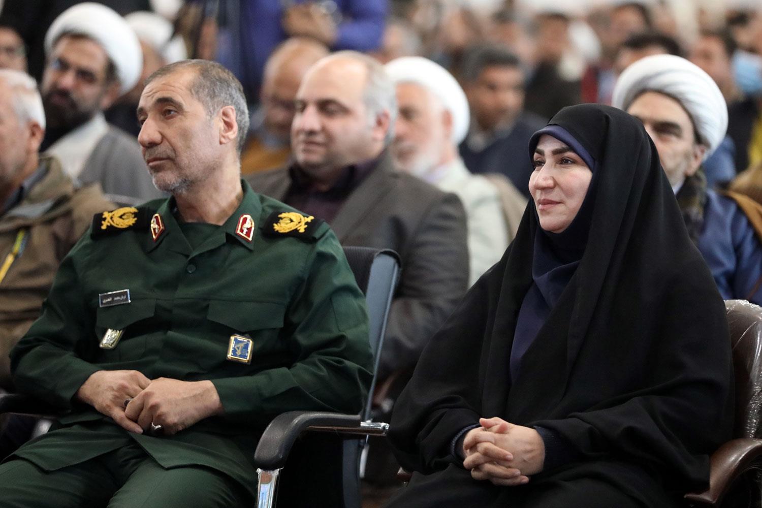 حضور قالیباف در یادواره ۲۴۰۰ شهید نیشابور