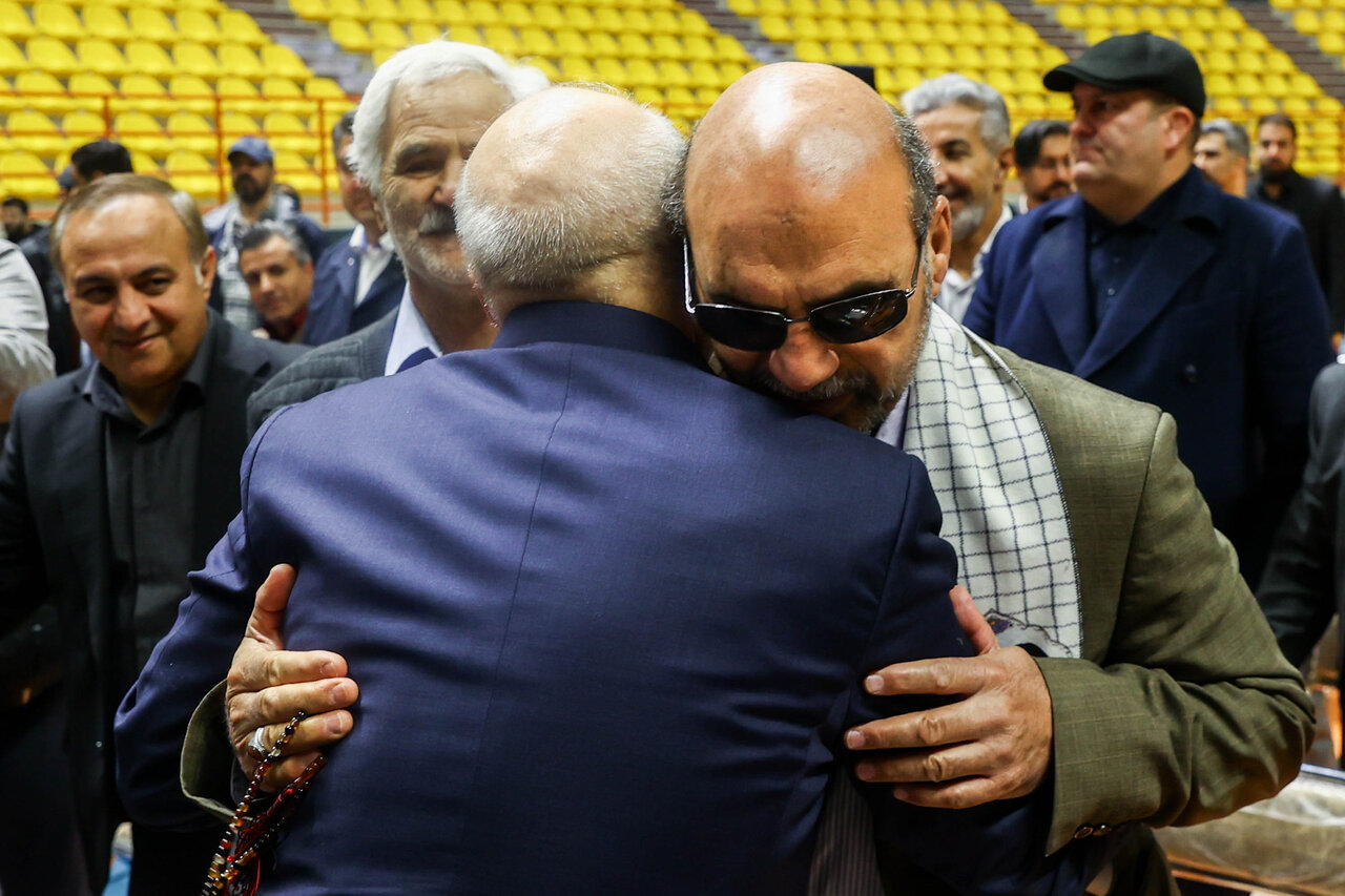  افتتاح خانه کشتی شهدای طرقبه با حضور قالیباف