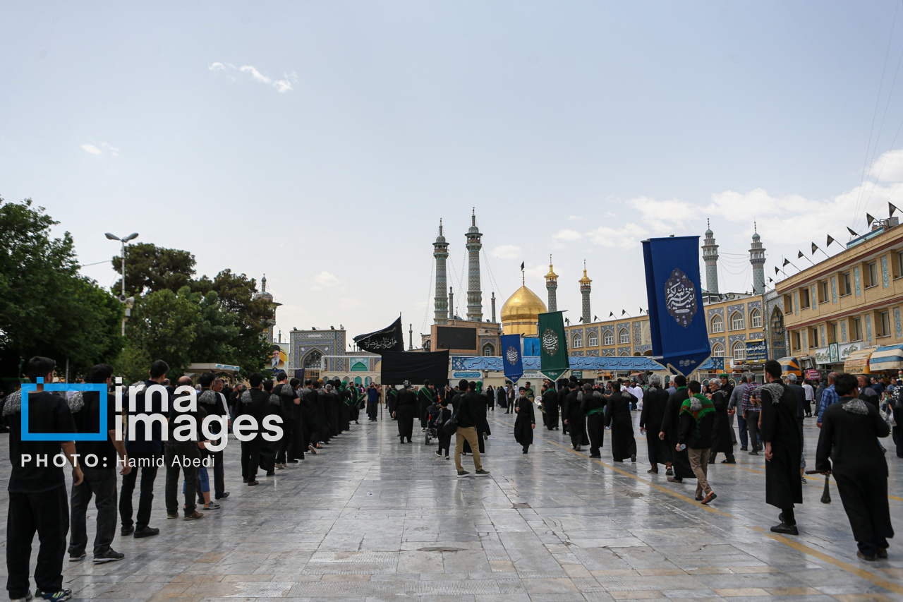 عزاداری شهادت امام جعفر صادق (ع) در قم