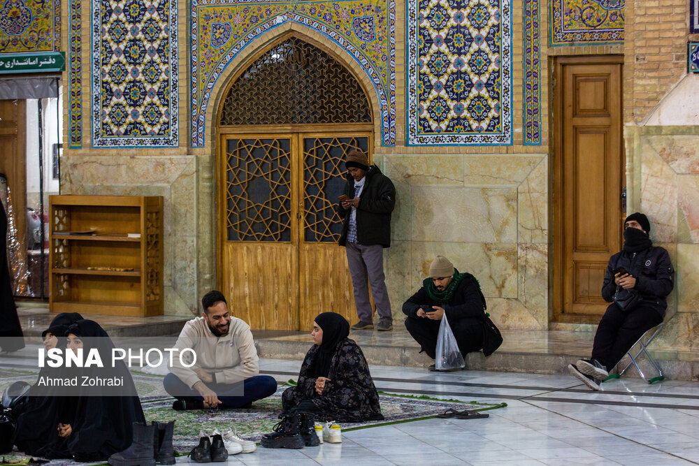 لیلة الرغائب شب آرزوها در حرم حضرت فاطمه معصومه(س)