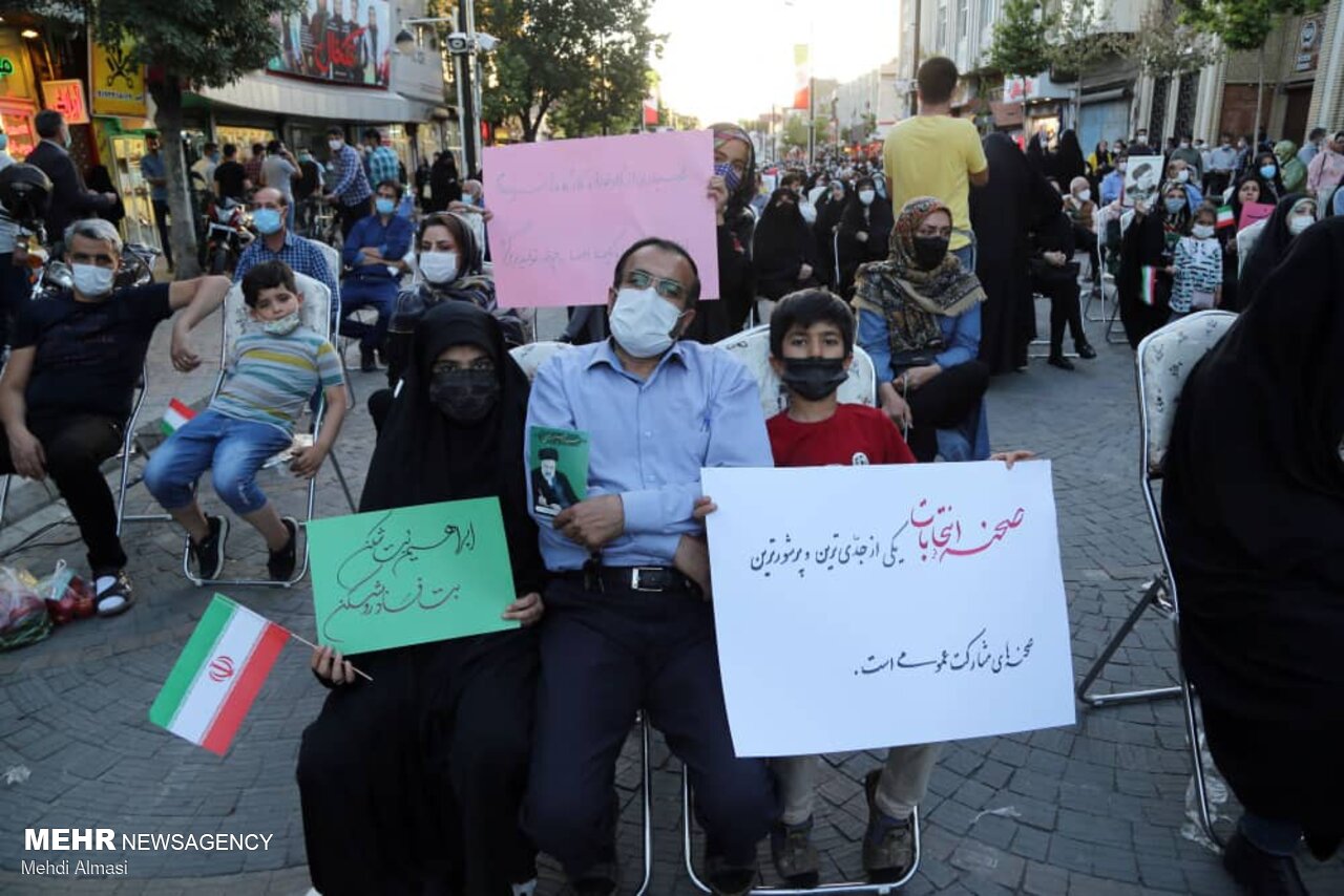 اجتماع حامیان سید ابراهیم رئیسی در زنجان