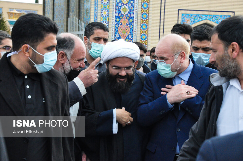 حضور قالیباف در مراسم بزرگداشت شهید مدرس