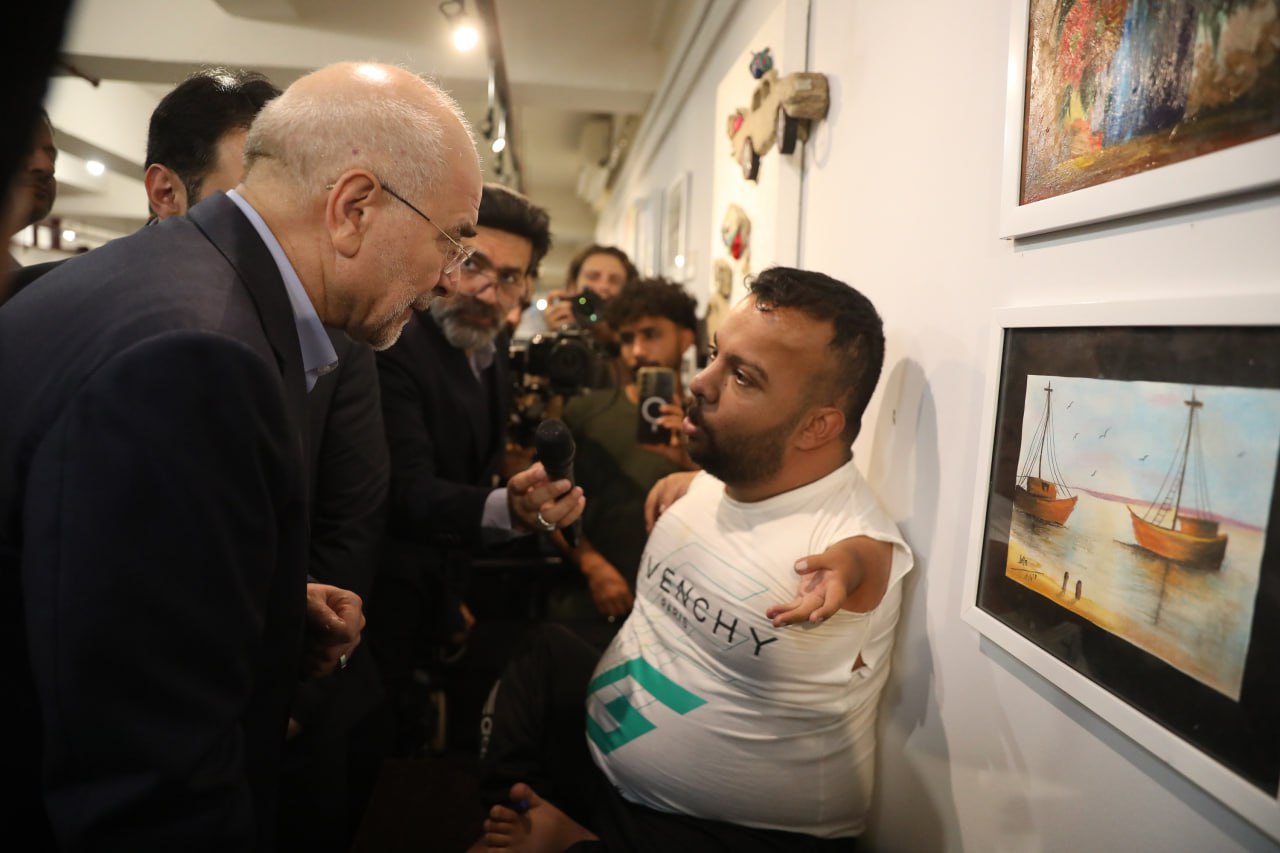  بازدید قالیباف از جشنواره همام