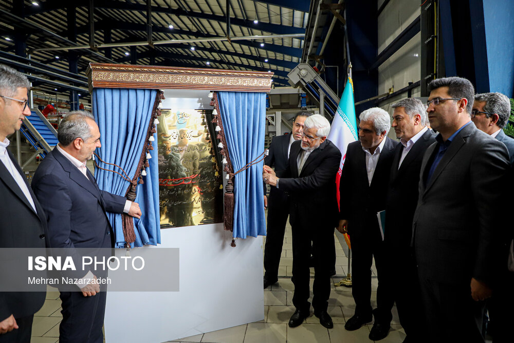 بازدید عارف از خط انتقال آب ارس به تبریز