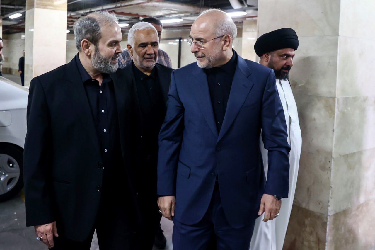 سالگرد شهادت دبیران کل حزب الله لبنان با حضور قالیباف 