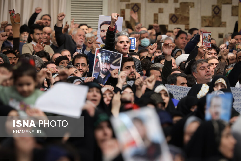 دیدار خانواده شهدای اقتدار با رهبر انقلاب