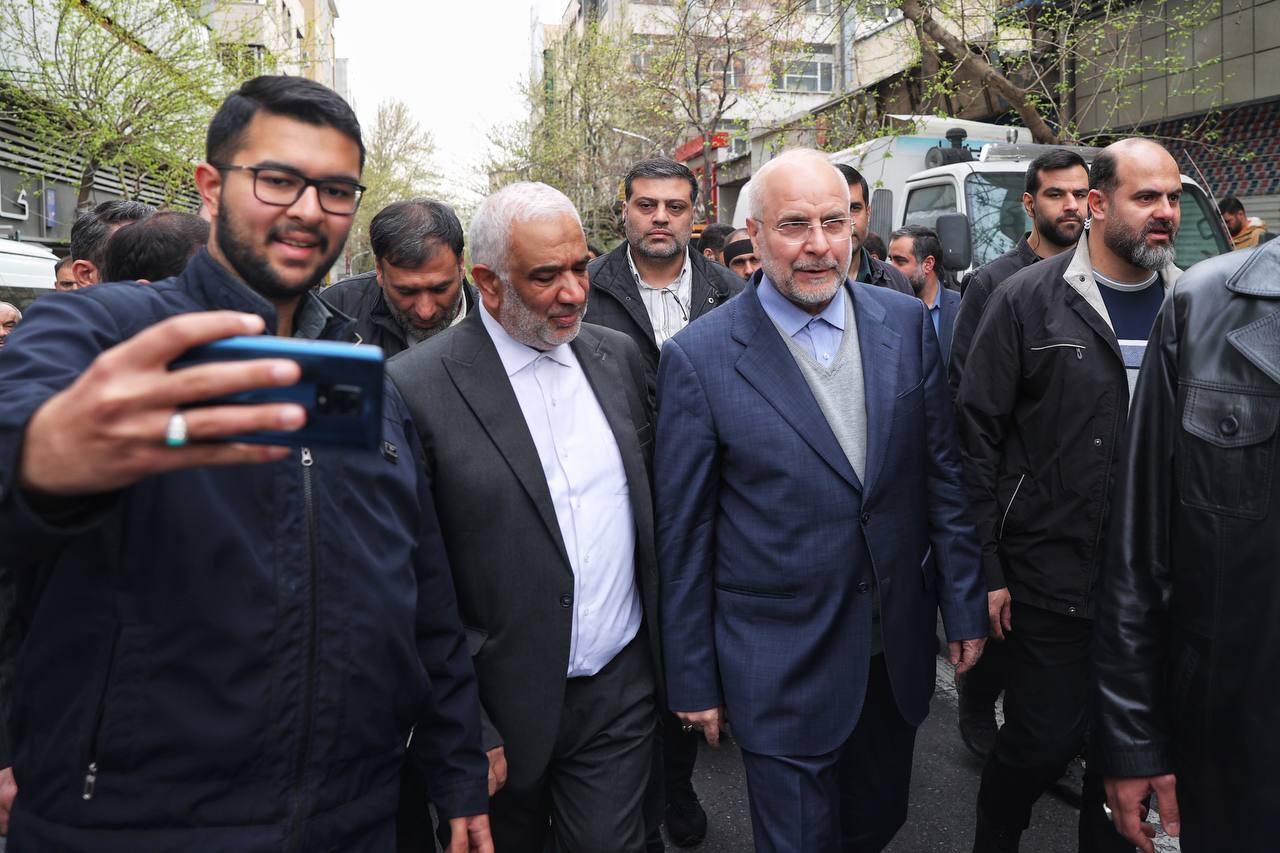 حضور قالیباف در راهپیمایی روز جهانی قدس - تهران