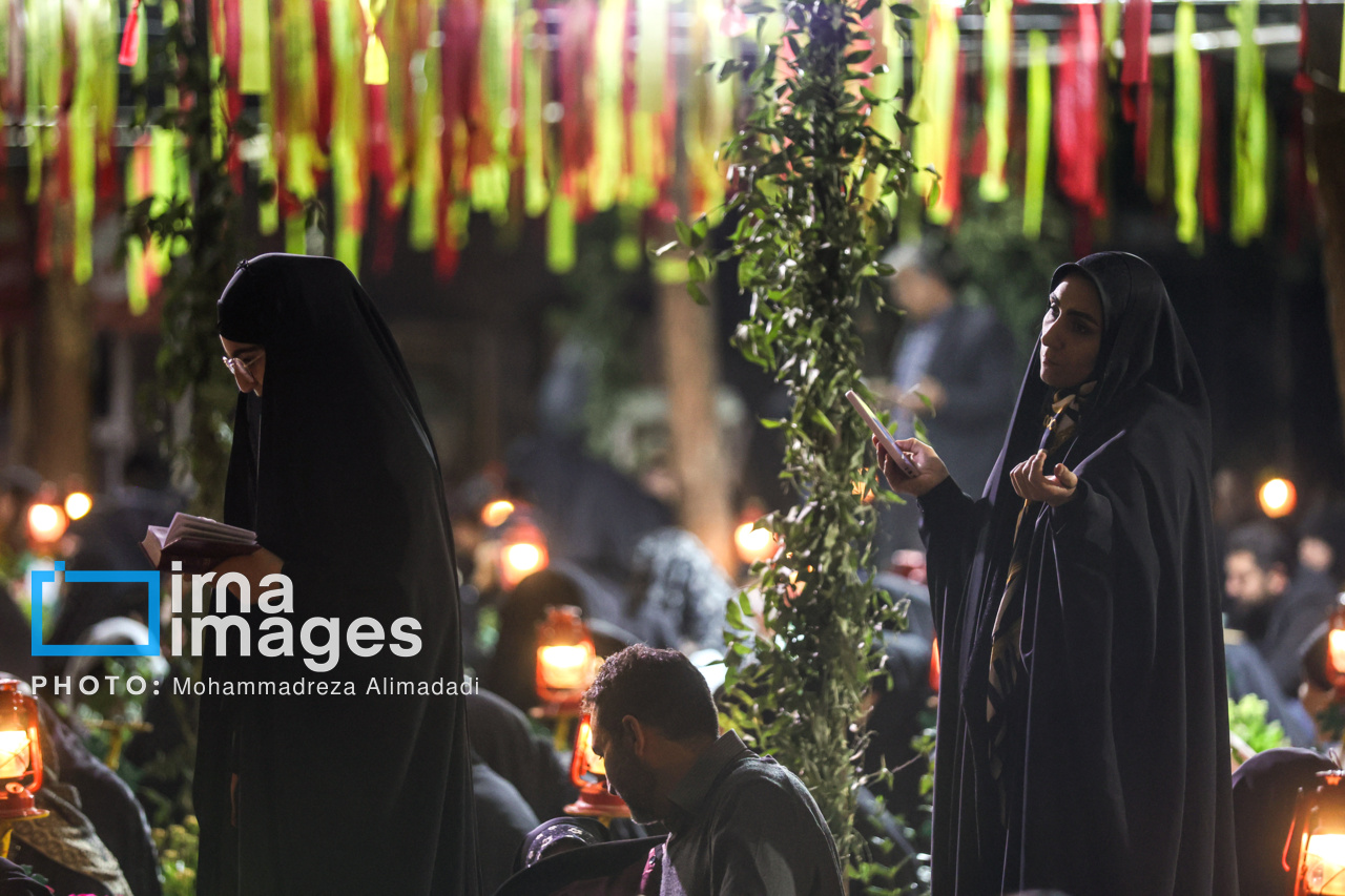 شب بیست و یکم رمضان در بهشت زهرا