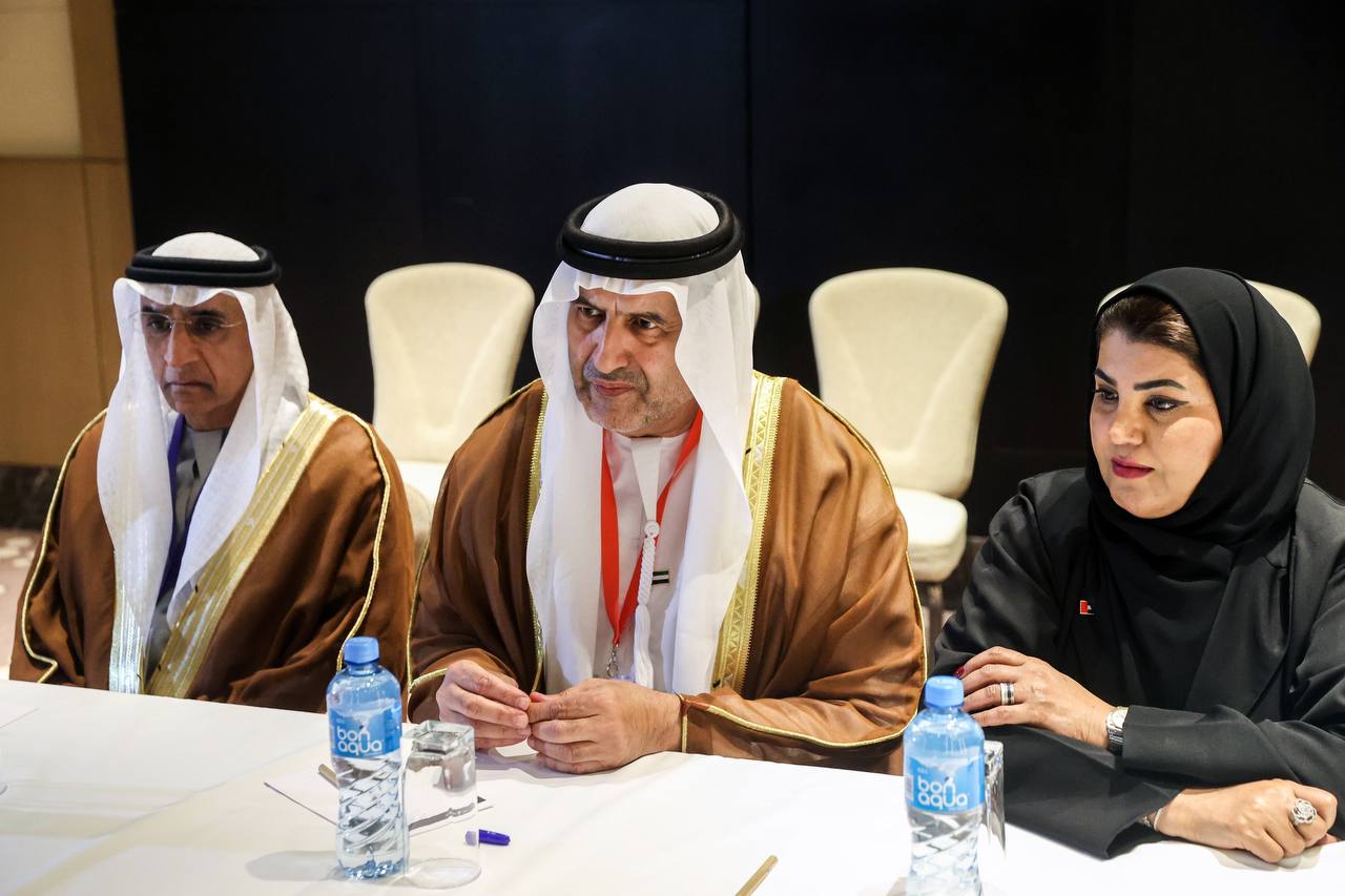 دیدار طارق حمید الطایر با قالیباف در آذربایجان - باکو