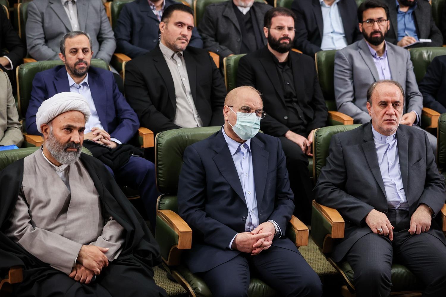 حضور قالیباف در مراسم گرامیداشت هفته پژوهش