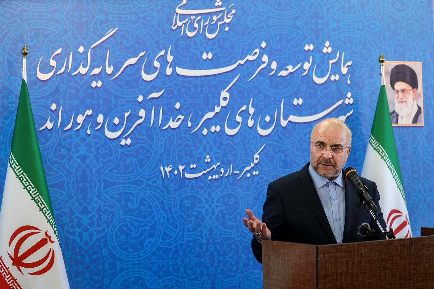 سفر نظارتی قالیباف به شهرستان کلیبر