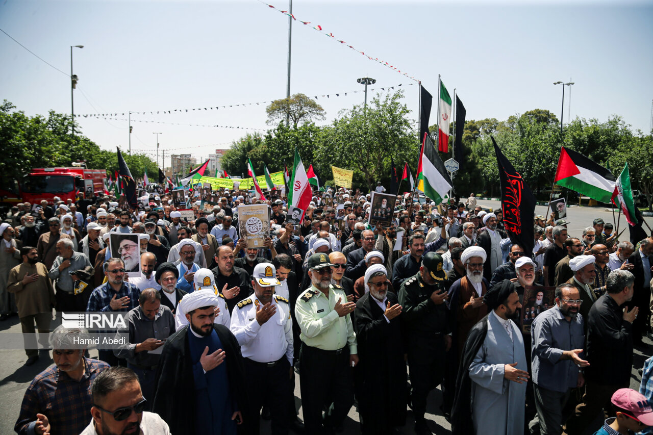 راهپیمایی سالگرد قیام ۱۵ خرداد در قم