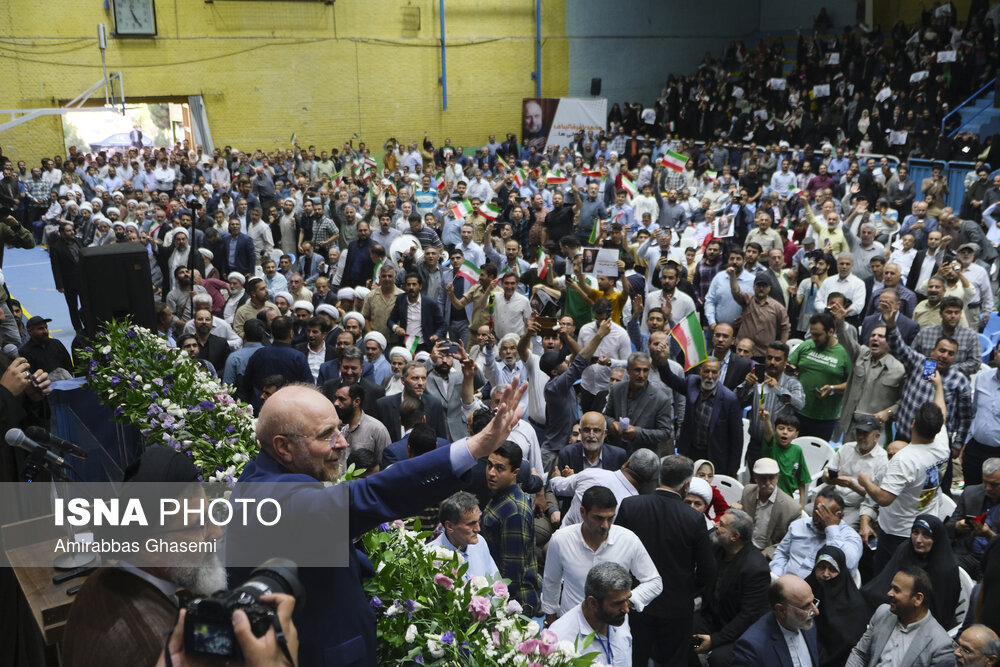 سفر انتخاباتی محمدباقر قالیباف به قزوین
