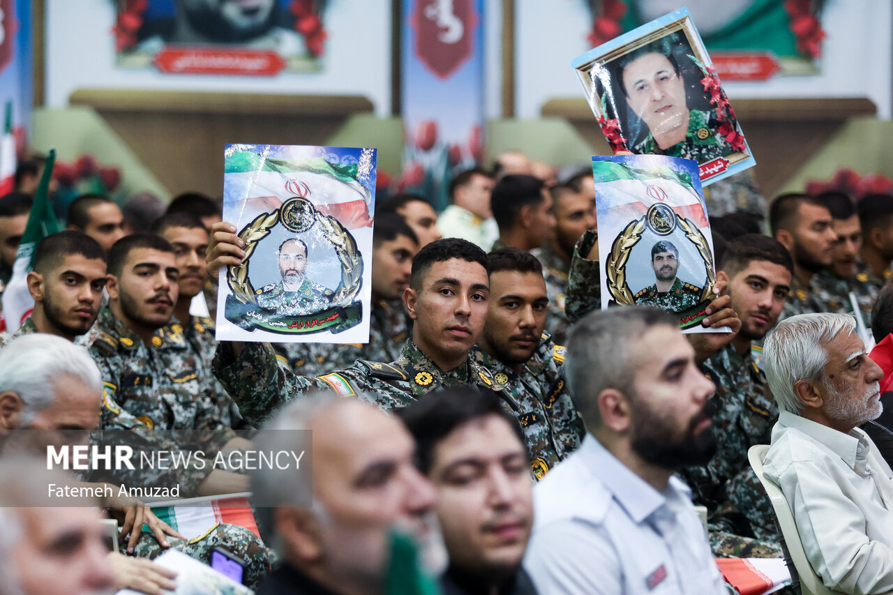 مراسم اربعین شهدای اقتدار ایران