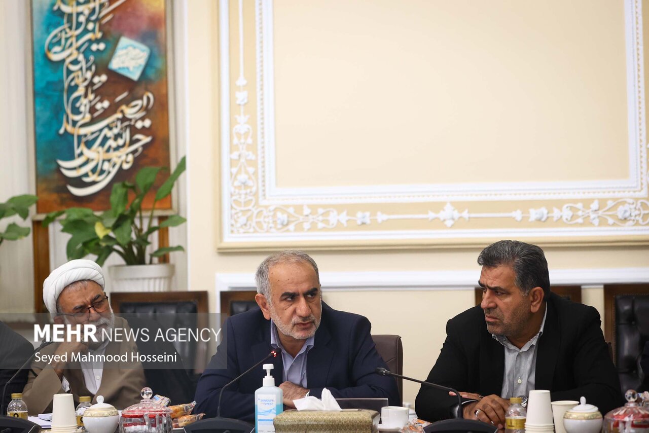 نشست شورای هماهنگی مجلس با حضور قالیباف