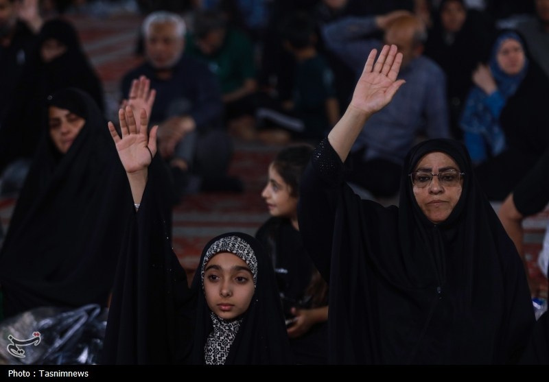 گرامیداشت چهلمین روز شهدای اقتدار در مسجد جمکران