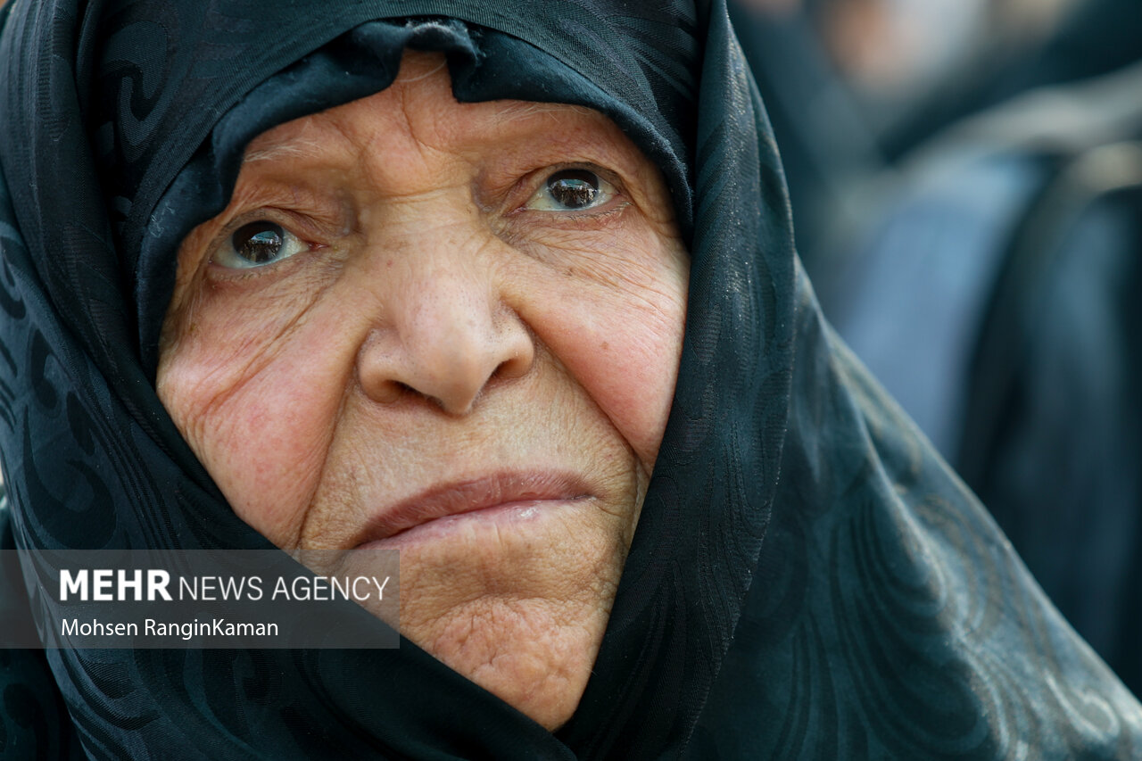 مادر سردار شهید مهدی ربانی