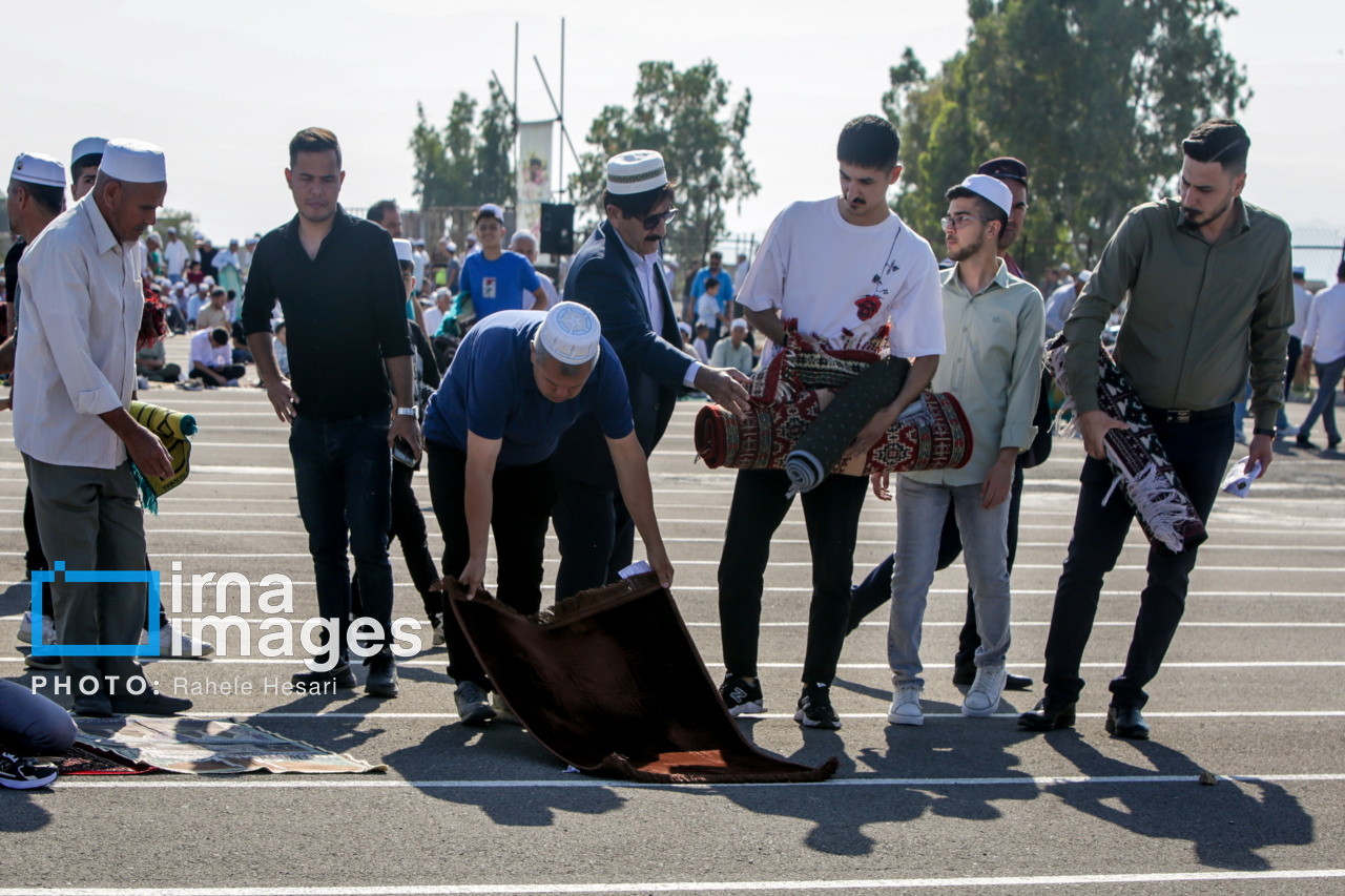 نماز عید «قربان» در بندر ترکمن