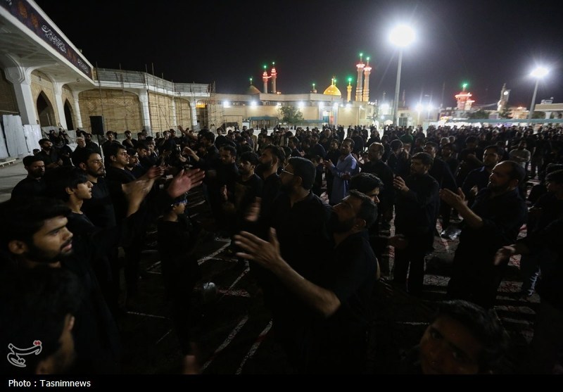 عزاداری اردو زبانان در حرم حضرت معصومه(س)