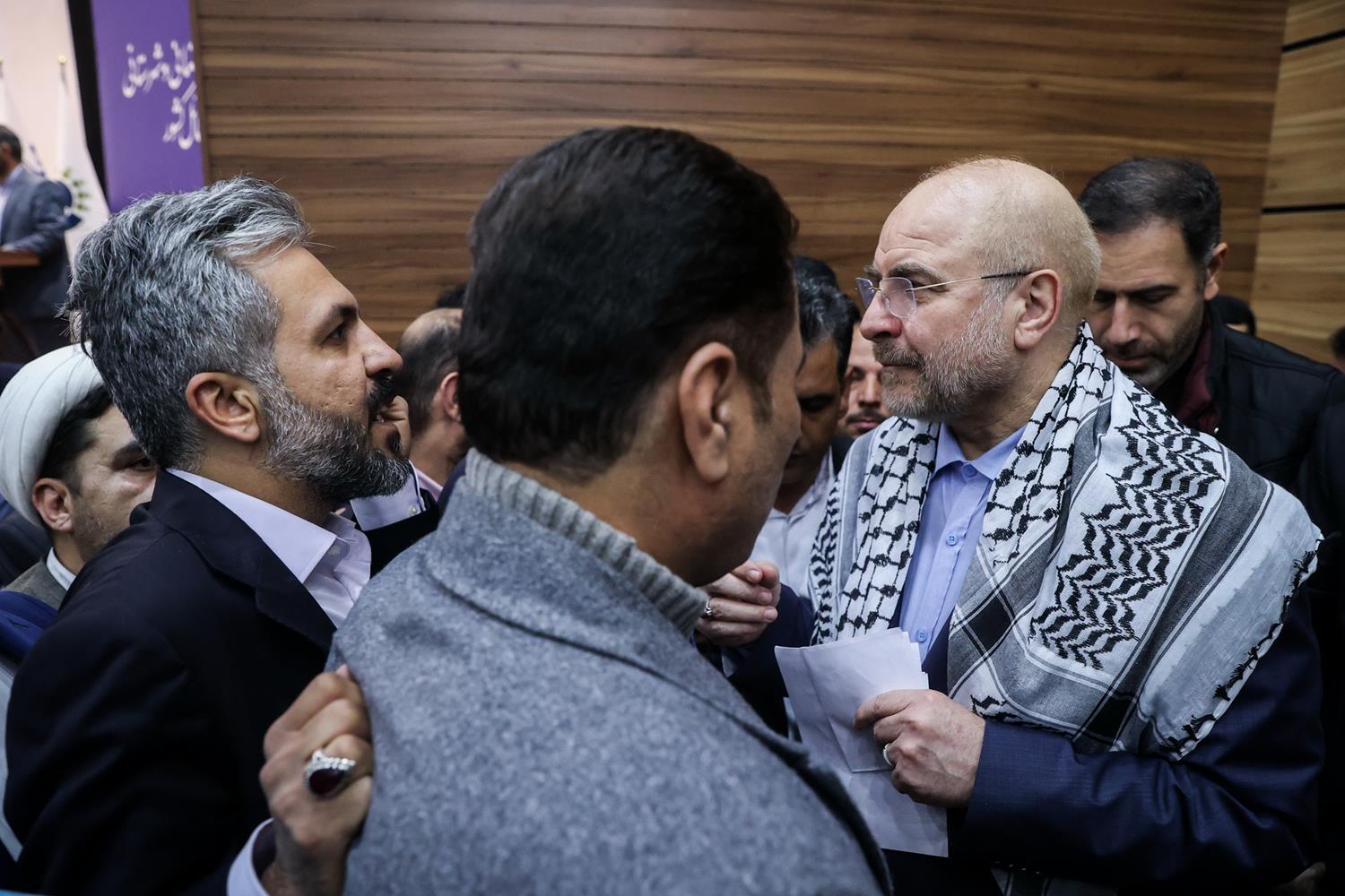 حضور قالیباف در همایش کشوری دبیران مجمع مشورتی نظام مسائل کشور