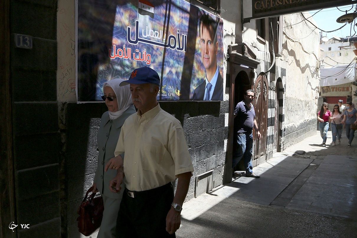 تبلیغات بشار اسد