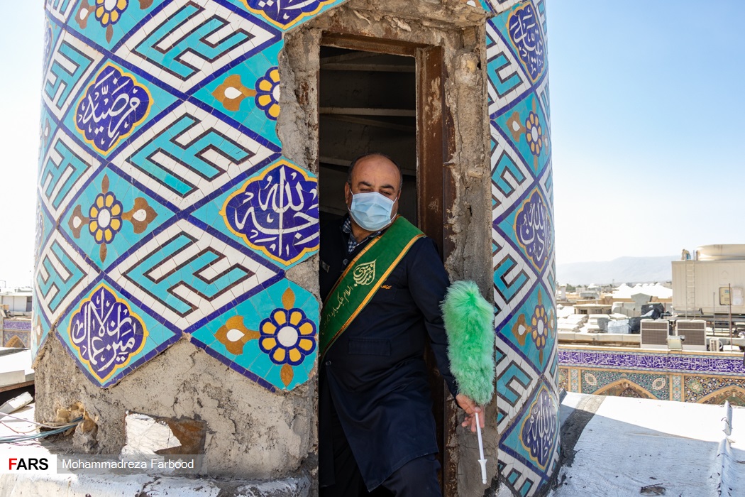گنبد مطهر شاهچراغ(ع)