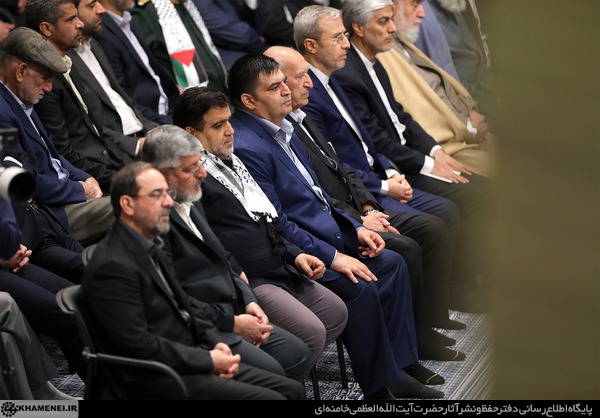 دیدار قهرمانان ورزشی و مدال‌آوران با رهبرانقلاب
