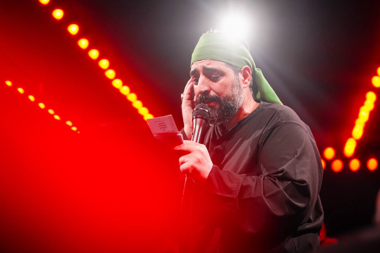 حضور قالیباف در مراسم عزاداری شب عاشورای حسینی
