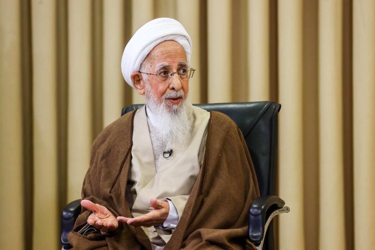  دیدار قالیباف با آیت‌الله‌العظمی عبدالله جوادی آملی 