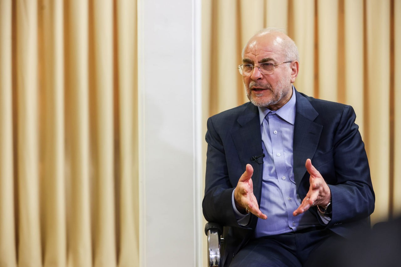  دیدار قالیباف با آیت‌الله‌العظمی عبدالله جوادی آملی 