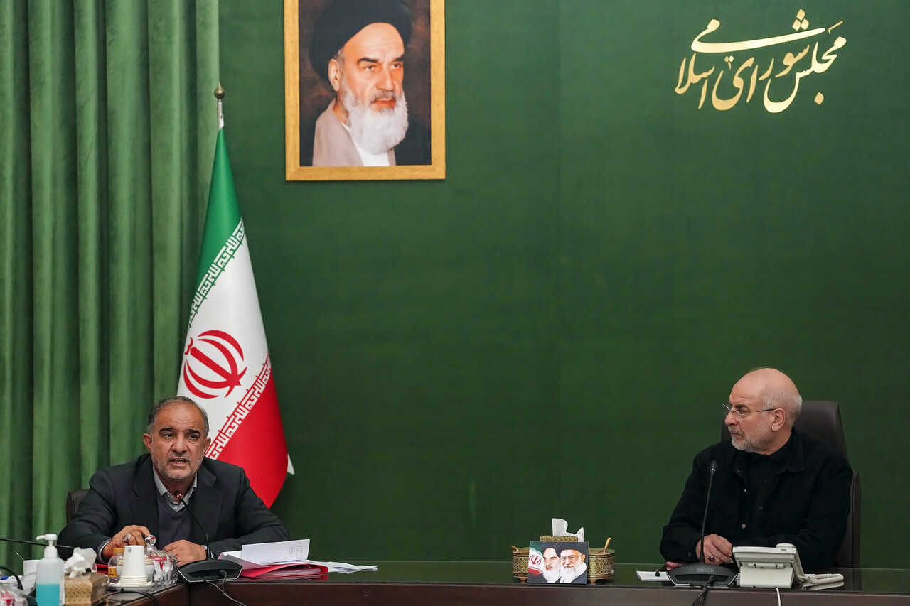 دیدار اعضای کمیسیون کشاورزی مجلس با قالیباف