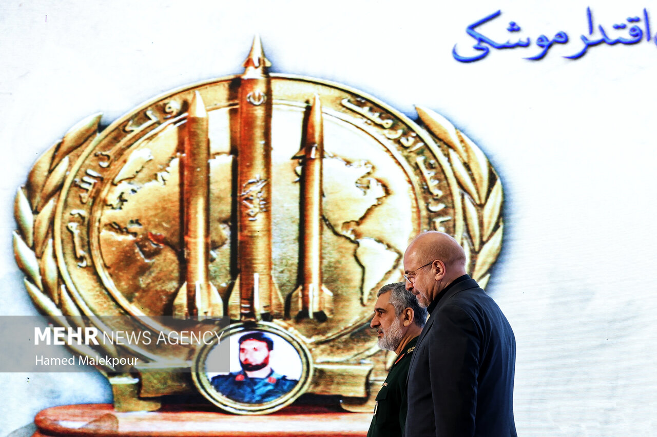 قالیباف در مراسم سیزدهمین سالگرد شهادت سردار شهید حسن طهرانی مقدم