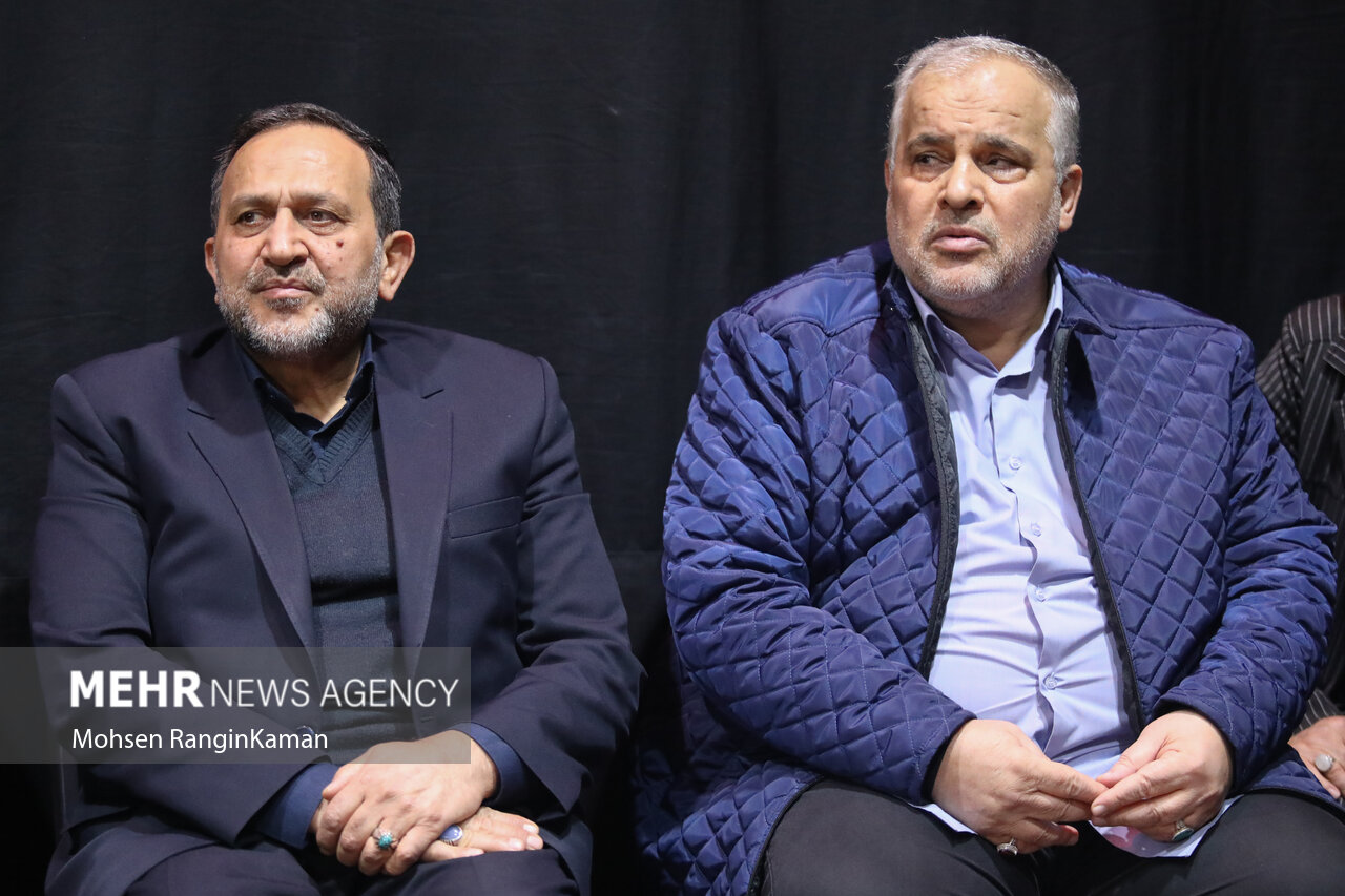 مراسم ختم والده سردار کوثری